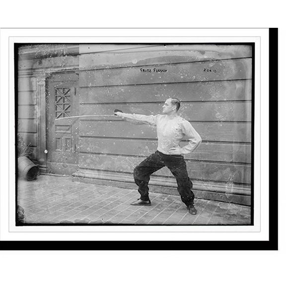 Historic Print, Fritz Flesch, 18" x 24"