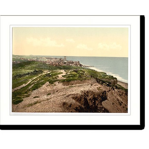 Historic Print, From E. Cliff II. Cromer England, 16" x 20"