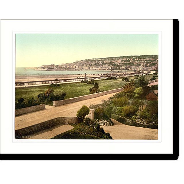 Historic Print, From south WestonsuperMare England, 16" x 20