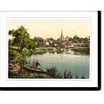 thumbnail image 1 of Historic Print, From the river I. Ross-on-Wye England, 16" x 20", 1 of 3