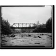 Historic Print, Frost Bridge Road Bridge, Spanning Naugatuck River