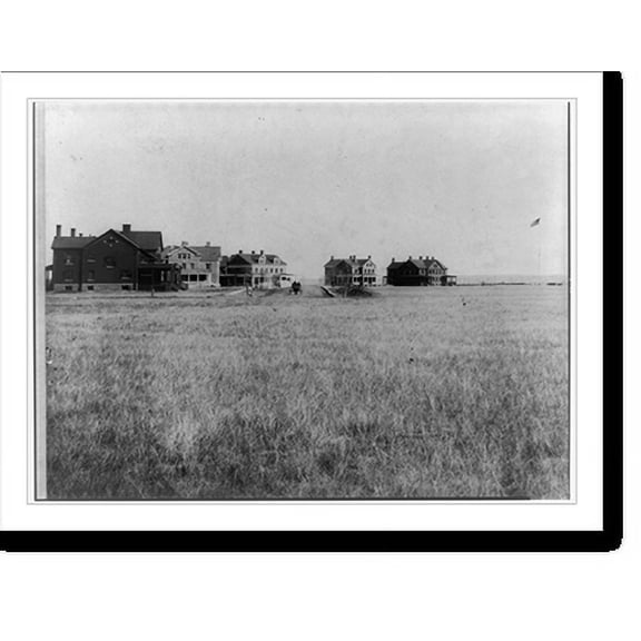 Historic Print, Ft. Lincoln, Bismarck, N.D., 16" x 20"