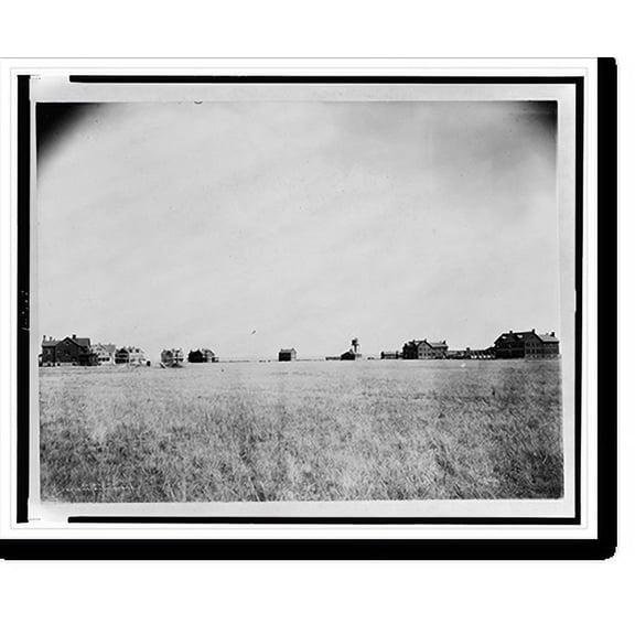 Historic Print, Ft. Lincoln, Bismarck, N.D. - 2, 18" x 24"