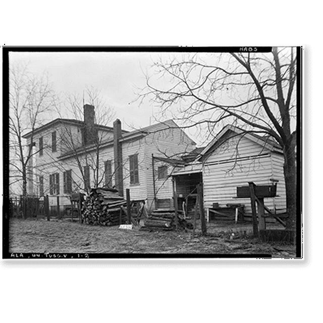 Historic Print, G. Y. Lamar House, U.S. Highway 29 (State Highway 15