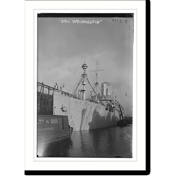 Historic Print, GEO. WASHINGTON - 3, 18" x 24"