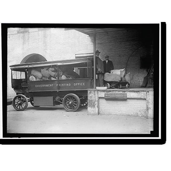 Historic Print, GOVERNMENT PRINTING OFFICE. VIEWS - 7, 16" x 20"
