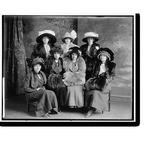Historic Print, GUNSTON HALL GROUP - 2, 18" x 24"