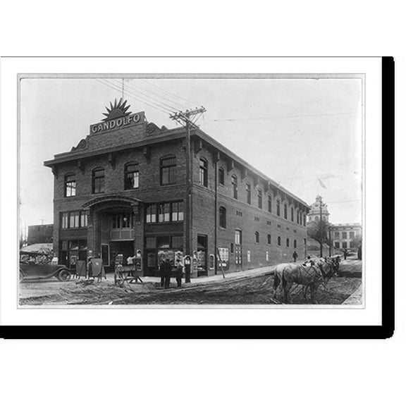 Historic Print, Gandolfo Theater, Yuma, Arizona, 18" x 24"
