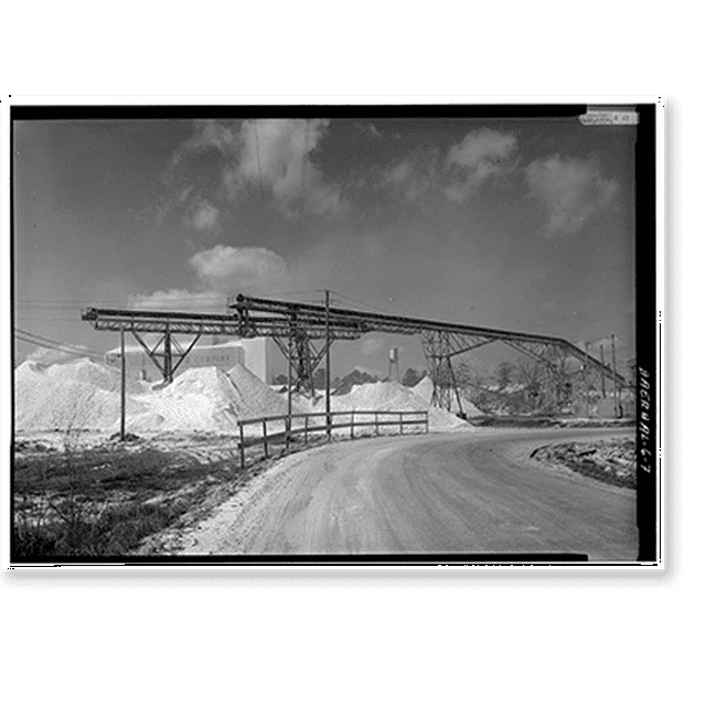 Historic Print, Gannts' Quarry, Quarry Road, Sylacauga vicinity