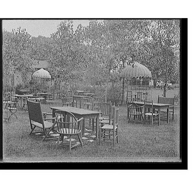 Historic Print, [Garden, North Shore Grill Club, Magnolia, Mass.], 16" x 20"