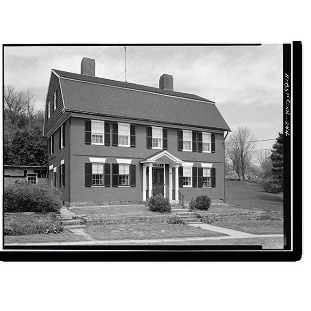 Historic Print, Gardner Carpenter House, 55 East Town Street