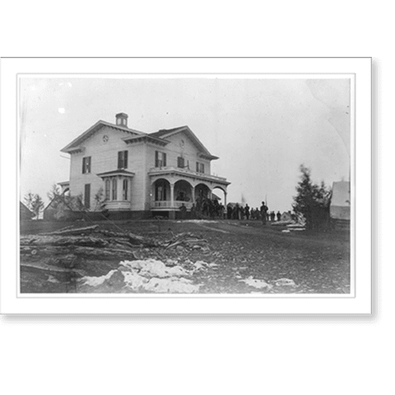 Historic Print, Gen. Carr's headquarters, Culpeper, March 1864, 16" x 20"