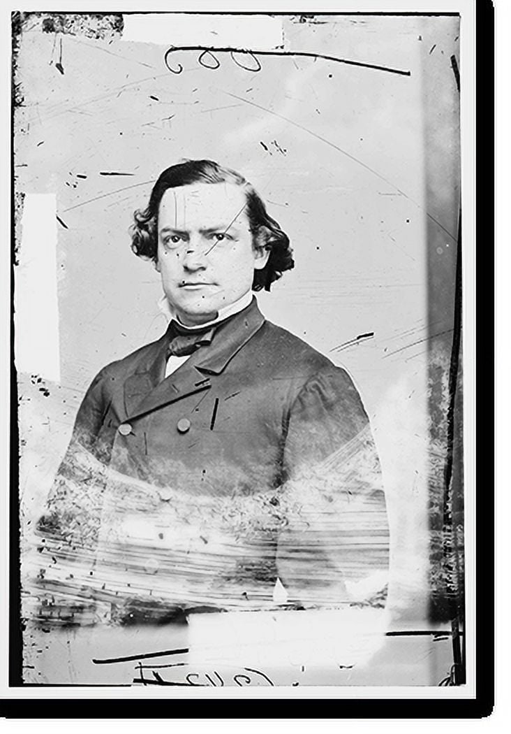 Historic Print, Gen. J. H. Van Allen U.S.A., 16" x 20"