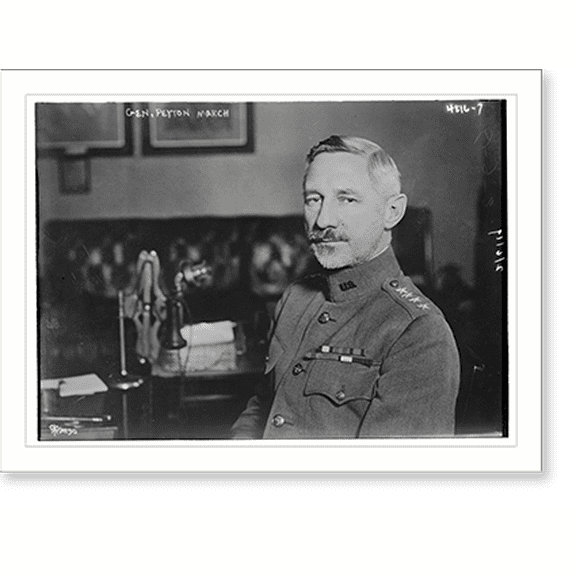 Historic Print, Gen. Peyton March - 2, 16" x 20"