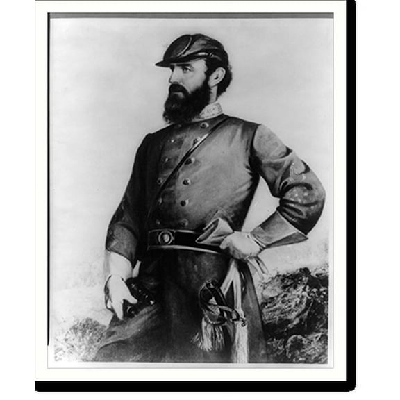 Historic Print, Gen. Stonewall" Jackson, C.S.A.", 18" x 24"