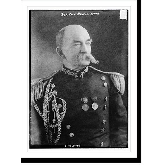 Historic Print, Gen. W.W. Witherspoon, 18" x 24"