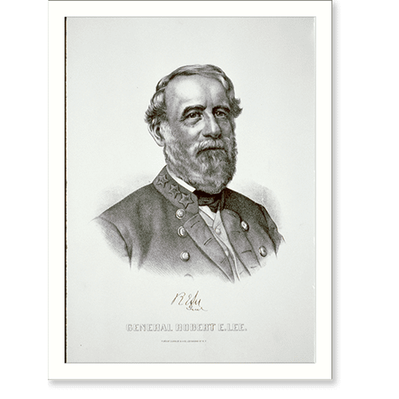 Historic Print, General Robert E. Lee, 18" x 24"