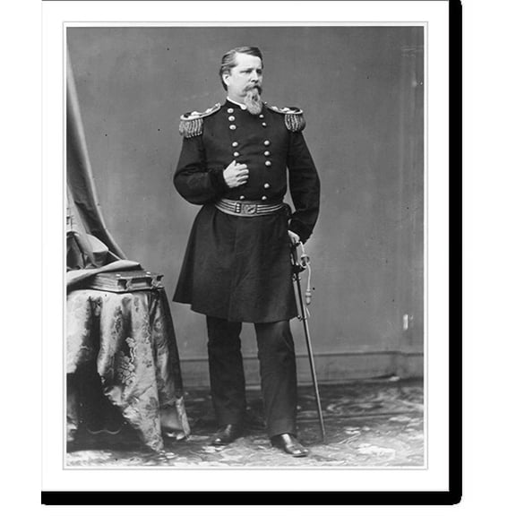 Historic Print, General Winfield Scott Hancock, 18" x 24"