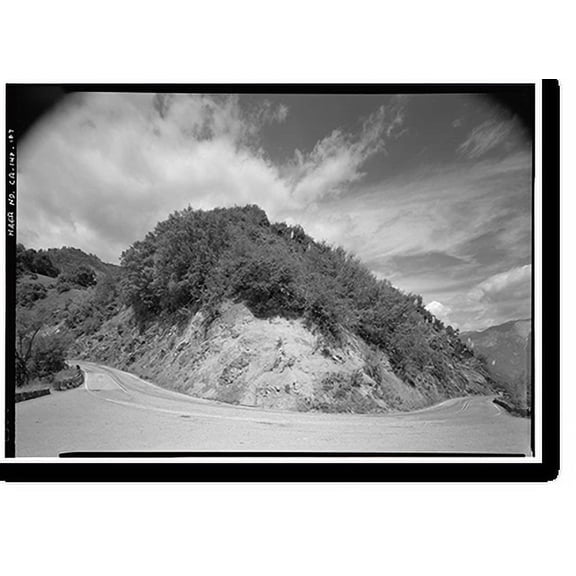Historic Print, Generals Highway, Three Rivers vicinity, Tulare County, CA - 104, 16" x 20"