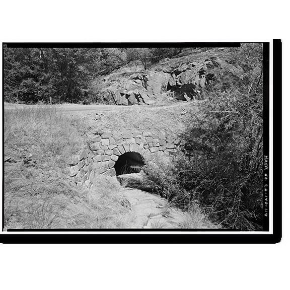 Historic Print, Generals Highway, Three Rivers vicinity, Tulare County, CA - 111, 18" x 24"