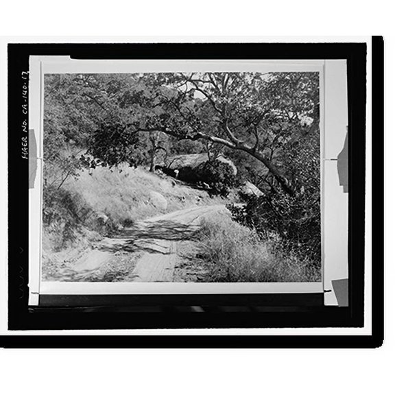 Historic Print, Generals Highway, Three Rivers vicinity, Tulare County, CA - 2, 16" x 20"