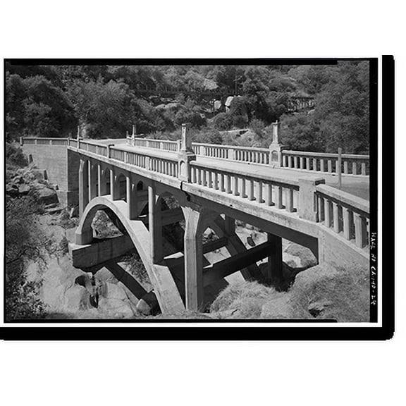 Historic Print, Generals Highway, Three Rivers vicinity, Tulare County, CA - 21, 16" x 20"