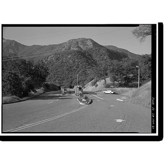 Historic Print, Generals Highway, Three Rivers vicinity, Tulare County, CA - 34, 16" x 20"