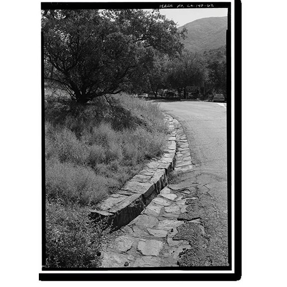 Historic Print, Generals Highway, Three Rivers vicinity, Tulare County, CA - 59, 16" x 20"