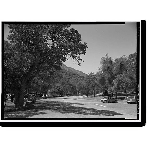 Historic Print, Generals Highway, Three Rivers vicinity, Tulare County, CA - 60, 16" x 20"