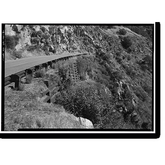 Historic Print, Generals Highway, Three Rivers vicinity, Tulare County, CA - 78, 18" x 24"