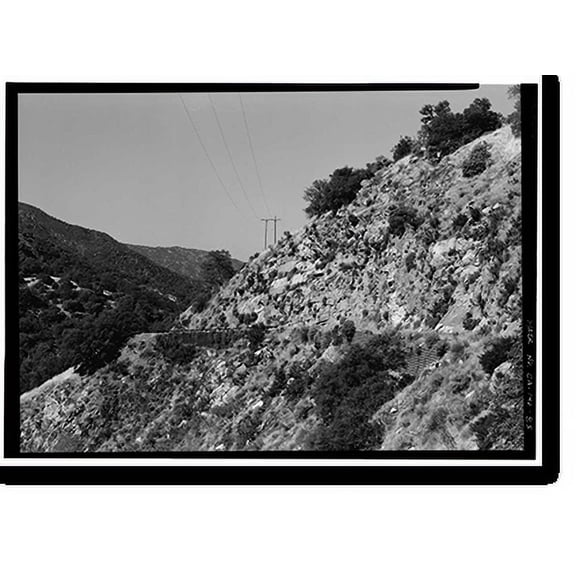 Historic Print, Generals Highway, Three Rivers vicinity, Tulare County, CA - 82, 18" x 24"