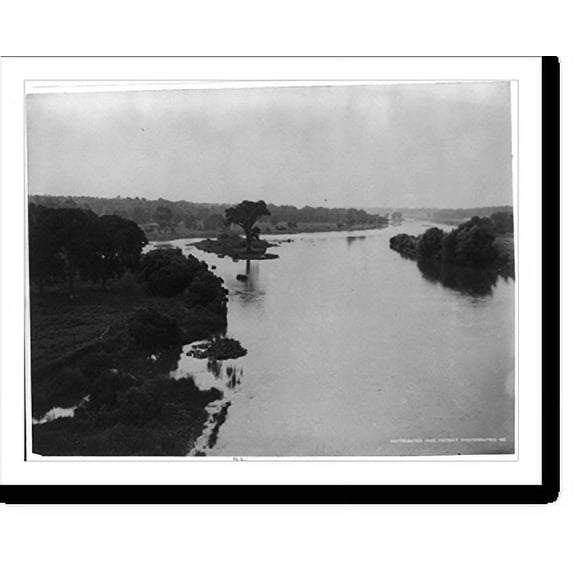 Historic Print, Geneva, Ill., 18" x 24"