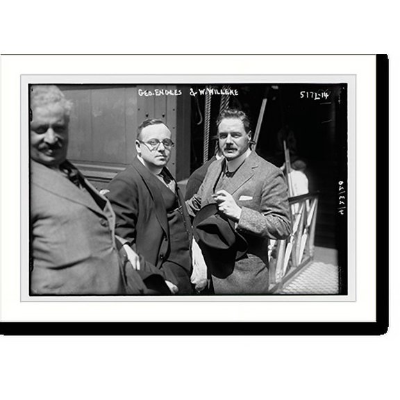 Historic Print, Geo. Engles & W. Willeke, 18" x 24"