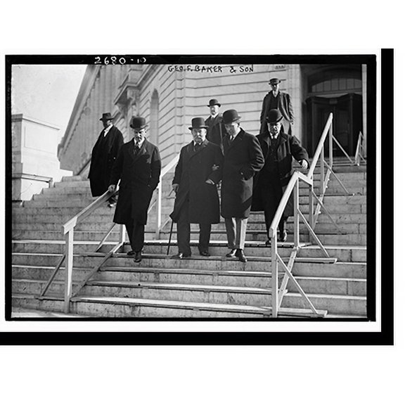Historic Print, Geo. F. Baker and son, 18" x 24"