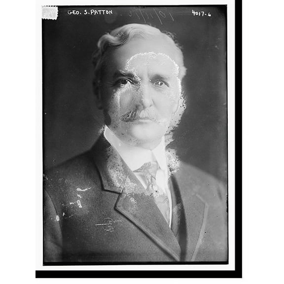 Historic Print, Geo. S. Patton, 16" x 20"