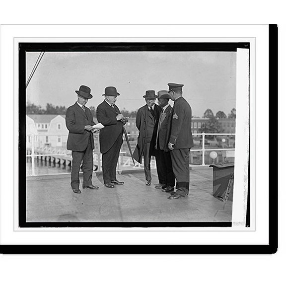 Historic Print, Geo. W. Povermain, Manly life boat, 16" x 20"