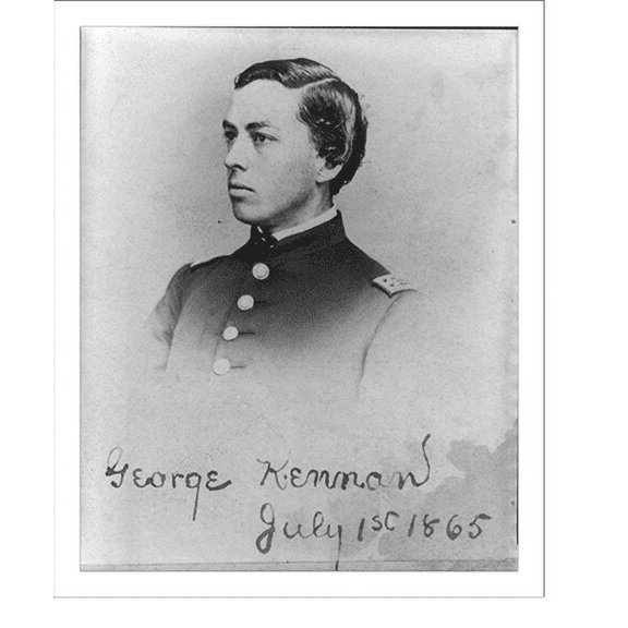 Historic Print, George Kennan, 1845-1924 - 2, 16" x 20"