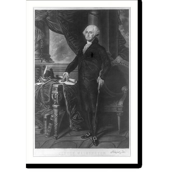 Historic Print, George Washington - 4, 16" x 20"