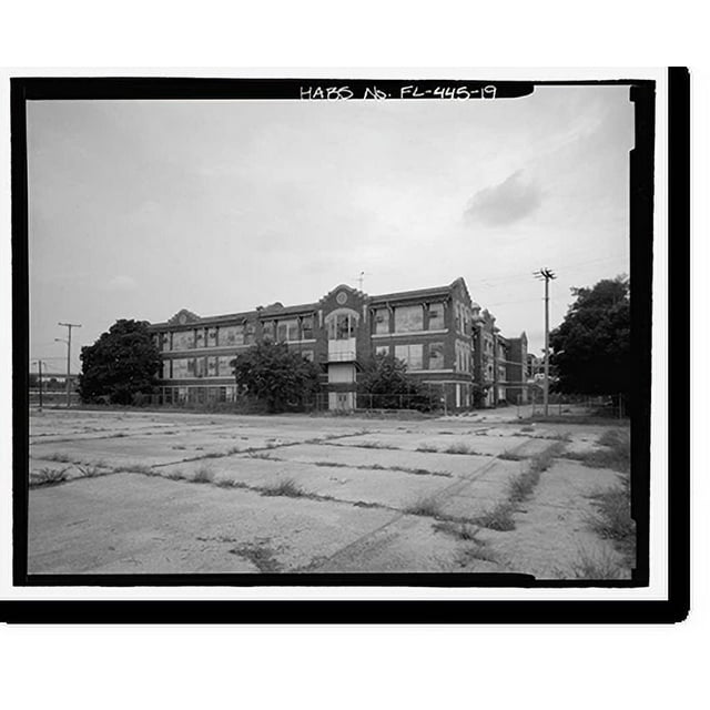 Historic Print, Washington Junior High School, 707 Columbus