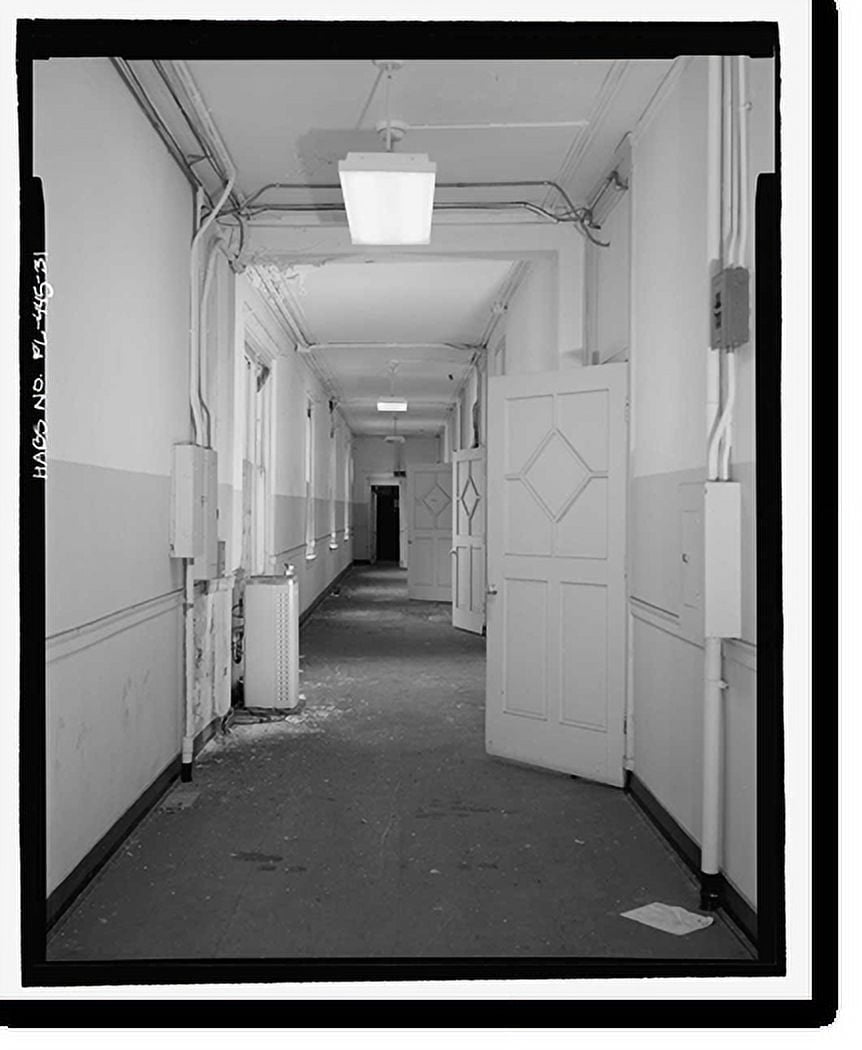 Historic Print, Washington Junior High School, 707 Columbus