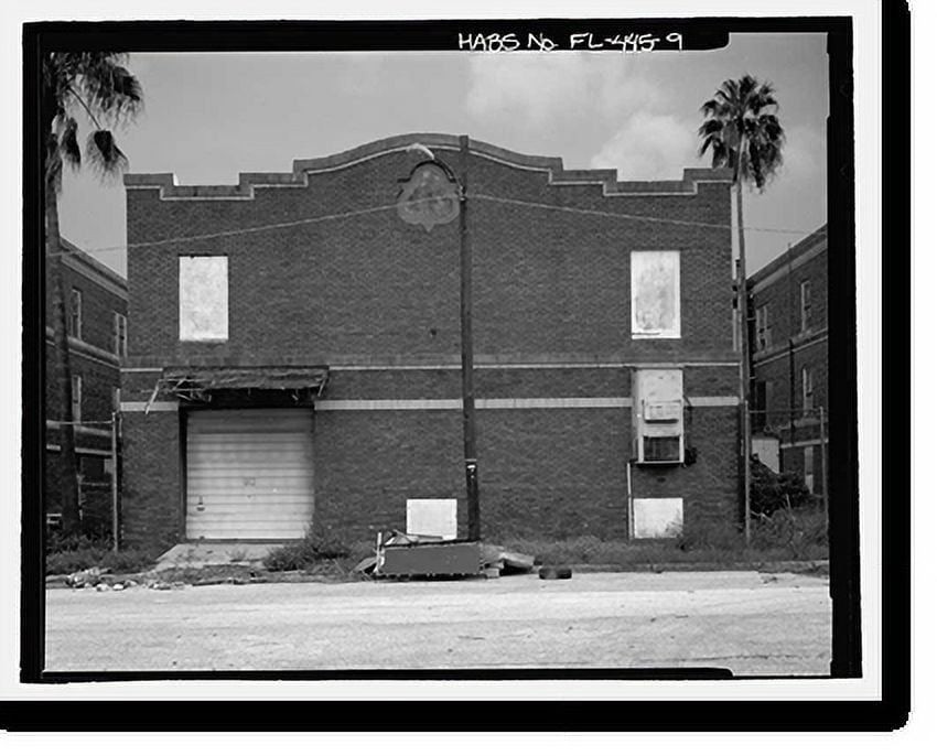 Historic Print, Washington Junior High School, 707 Columbus