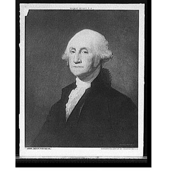 Historic Print, [George Washington, head-and-shoulders portrait] - 3, 18" x 24"