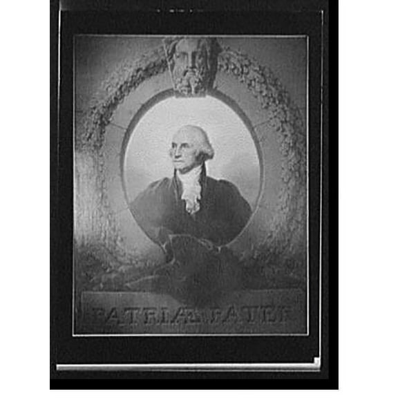 Historic Print, [George Washington, head-and-shoulders portrait] - 5, 18" x 24"