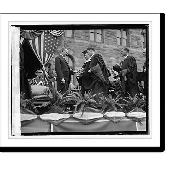Historic Print, Georgetown Univ. graduation, 6/9/24, 16" x 20"
