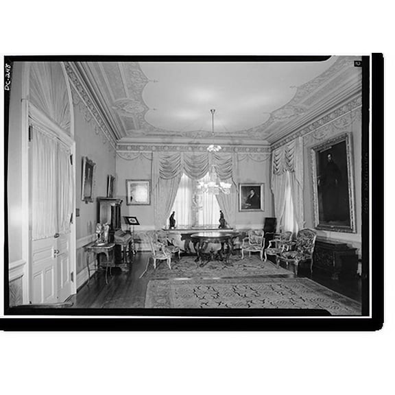 Historic Print, Georgetown University, Healy Building, Thirty-seventh & O Streets, Northwest, Washington, District of Columbia, DC - 11, 16" x 20"