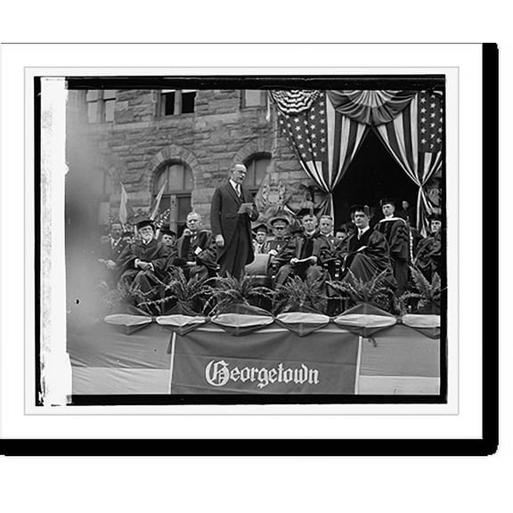 Historic Print, Georgetown graduation, 6/9/24 - 3, 18" x 24"
