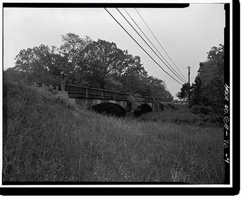 Historic Print, DOT Bridge No. 23300001D00648N, US Highway 27
