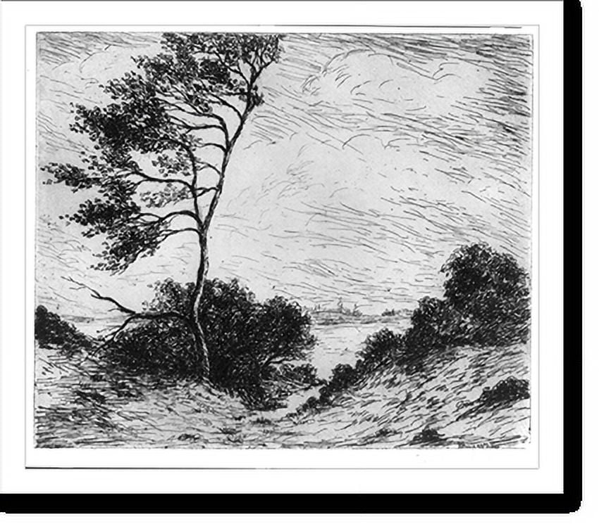 Historic Print, Pond, Easthampton, Long Island], 16" x 20