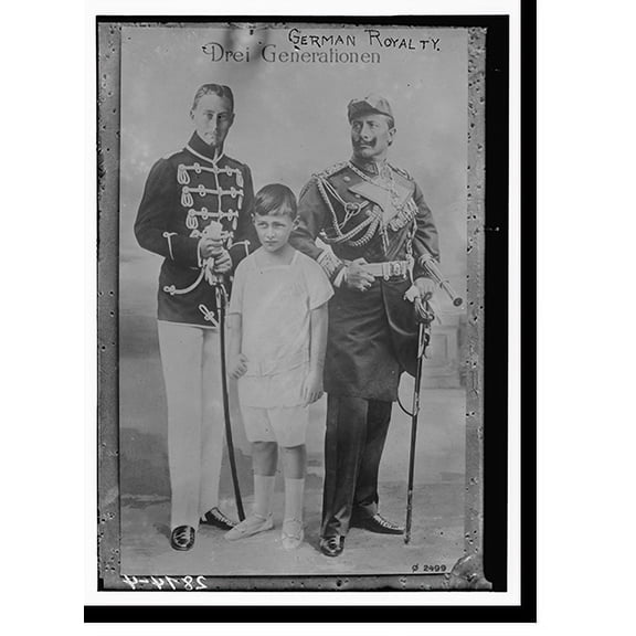 Historic Print, German Royalty, 18" x 24"