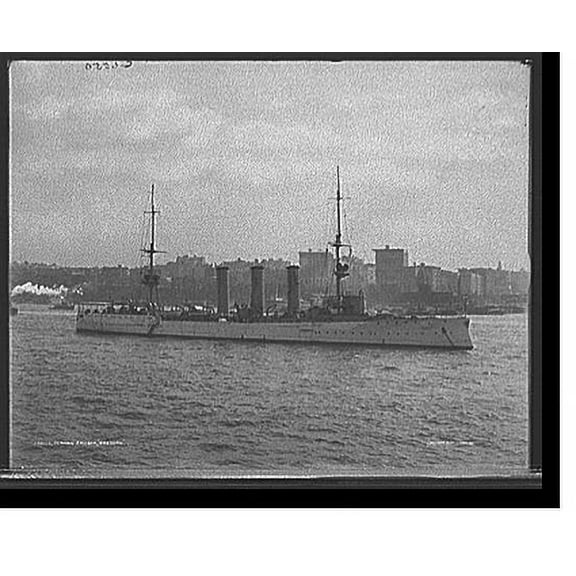 Historic Print, German cruiser Dresden, 18" x 24"